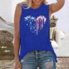 3D Print Vest Women O-Neck Woman Streetwear Sleeveless Tank Tops Off Shoulder Camisole Clothes - Image 5