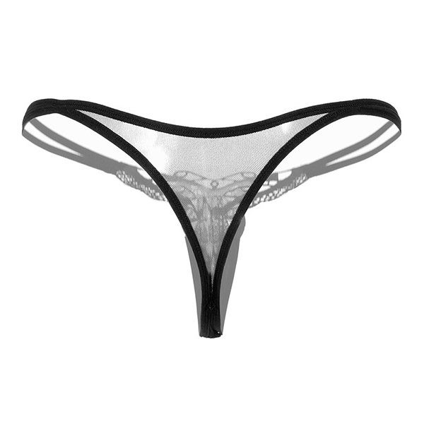 Bandage Hollow Lace Thongs G-string T-back Panties - Image 11