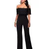Casual Lace Patchwork Sleeveless One Piece Full Length Jumpsuit - Image 6
