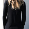 Casual Women Solid Color V-Neck Long Sleeve Blouse - Image 2