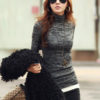 High Collar Long Sleeve Comfy T Shirt