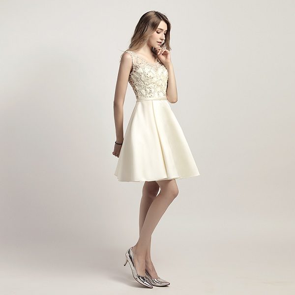 Knee Length Prom Short Homecoming Cocktail Party Dress - Image 2