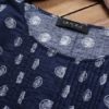 Long Adjustable Sleeve Vintage Blouse - Image 5