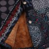 Polka Dot Thick Hooded Long Coat - Image 11