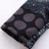 Polka Dot Thick Hooded Long Coat - Image 7
