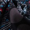 Polka Dot Thick Hooded Long Coat - Image 10