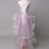 Strapless Beading Sweetheart Tulle Court Train Evening Dress - Image 3
