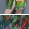 Vintage Print Two Pieces Set Dresses - Image 8