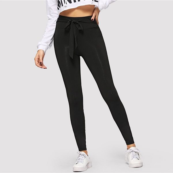 Women Active Wear Leisure Casual Workout Leggings - Image 2