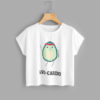 Womens Casual Cartoon Avocado Print Tee and Elastic Waist Shorts Set - Image 3