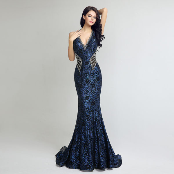 Elegant Gown Design Long Mermaid Evening Dresses