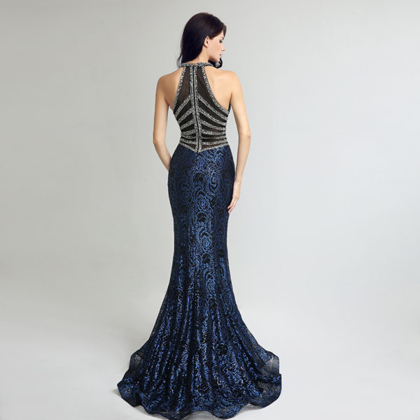 Elegant Gown Design Long Mermaid Evening Dresses - Image 4