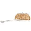 Ruffles Chains Silk Wedding Handbag - Image 12