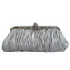Ruffles Chains Silk Wedding Handbag - Image 8