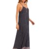 Sexy Women Spaghetti Strap Backless Printed Maxi Dresses - Image 2