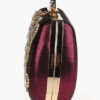 Unique Satin With Crystal/ Rhinestone Clutches - Image 11
