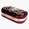 Unique Satin With Crystal/ Rhinestone Clutches - Image 12