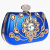 Unique Satin With Crystal/ Rhinestone Clutches - Image 17