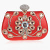 Unique Satin With Crystal/ Rhinestone Clutches - Image 21