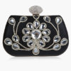 Unique Satin With Crystal/ Rhinestone Clutches - Image 3