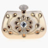 Unique Satin With Crystal/ Rhinestone Clutches - Image 5