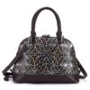Brenice Genuine Leather Vintage Handbag Embossed Women Shell Shoulder Bag - Image 13