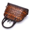 Brenice Genuine Leather Vintage Handbag Embossed Women Shell Shoulder Bag - Image 6