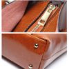 Leather handbags comfortable in front of the Women's oil pocket Cross body bag - Image 12