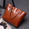 Leather handbags comfortable in front of the Women's oil pocket Cross body bag - Image 2
