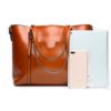 Leather handbags comfortable in front of the Women's oil pocket Cross body bag - Image 5
