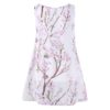 Plus Size Tiny Floral Overlap Sleeveless Top - Image 2