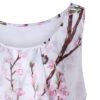 Plus Size Tiny Floral Overlap Sleeveless Top - Image 7