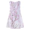 Plus Size Tiny Floral Overlap Sleeveless Top - Image 3