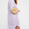 Boho Ethnic Puff Long Sleeve Embroidered Shift Dress - Image 13