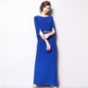 Evening Party Vintage Sheath Vestido Maxi Dress - Image 3