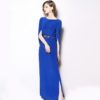 Evening Party Vintage Sheath Vestido Maxi Dress - Image 4