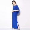 Evening Party Vintage Sheath Vestido Maxi Dress - Image 5
