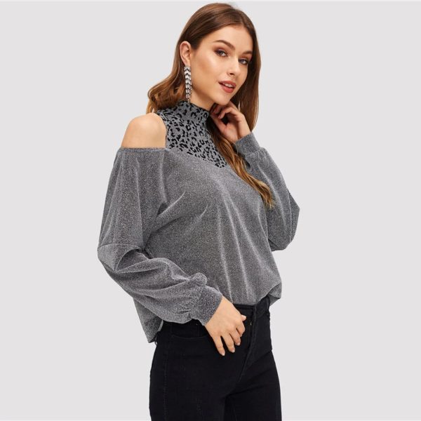 Leopard Pullover Minimalist Plain Sweatshirts - Image 3