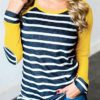 Baseball Jersey Style Stripes Shirt - Image 5