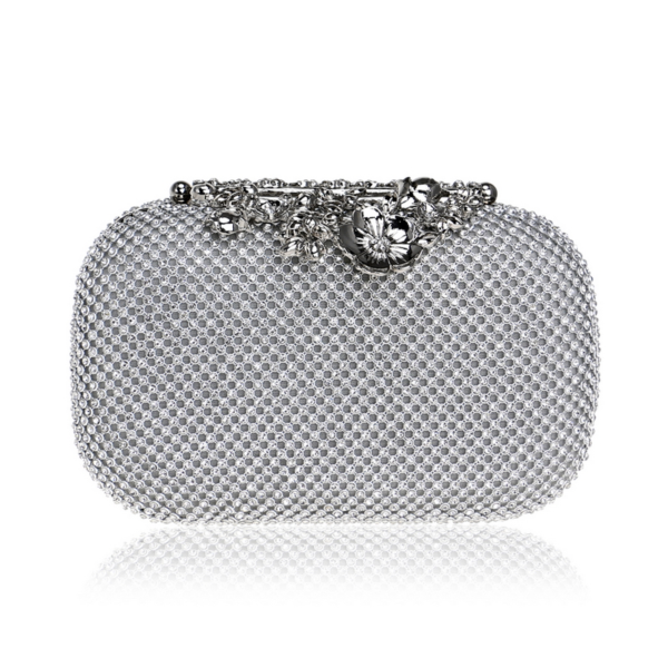 Chain Shoulder Party Dress Small Clutch - Image 5