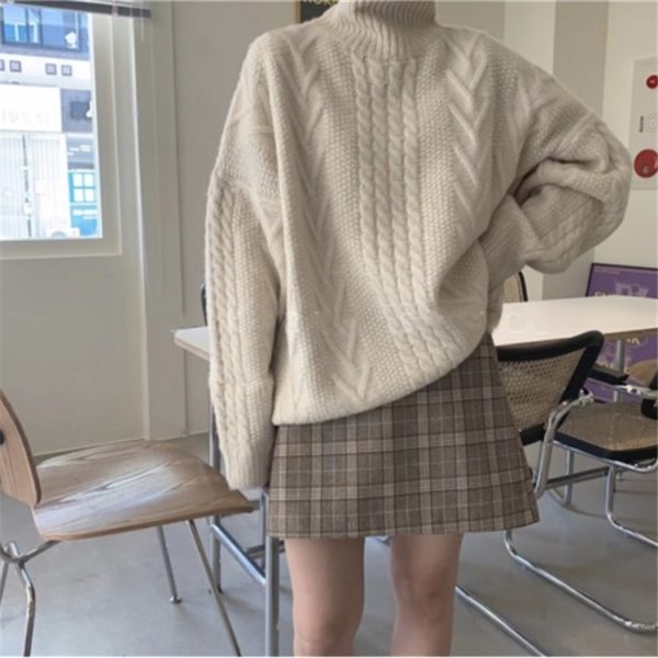 Knitting Wild Fashionable Pullovers Sweater - Image 7
