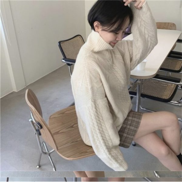 Knitting Wild Fashionable Pullovers Sweater - Image 9