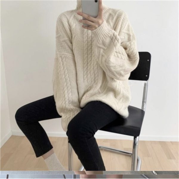 Knitting Wild Fashionable Pullovers Sweater - Image 10