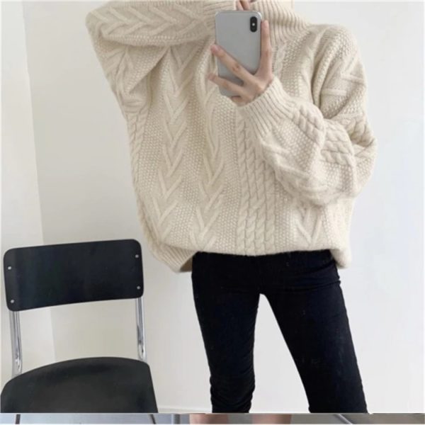 Knitting Wild Fashionable Pullovers Sweater - Image 11