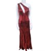 One Shoulder Floor-Length Celebrity Party Dress - Image 4