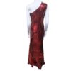 One Shoulder Floor-Length Celebrity Party Dress - Image 5
