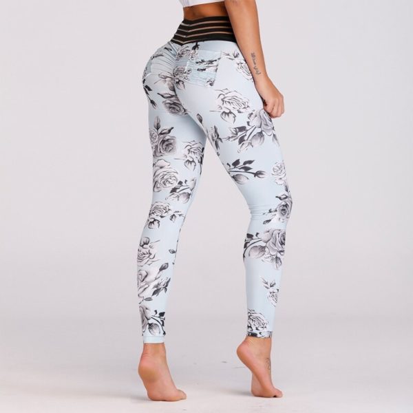 Print Sexy Yoga Sport Leggings - Image 3