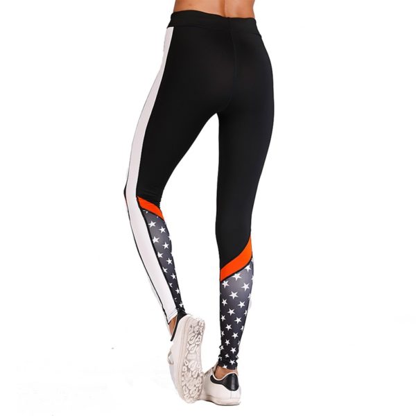 Printed Scrunch Fitness Yoga Leggings - Image 2