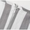 Stripe Rruffles Bow Tie Casual Beach Dress - Image 11