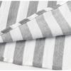 Stripe Rruffles Bow Tie Casual Beach Dress - Image 12